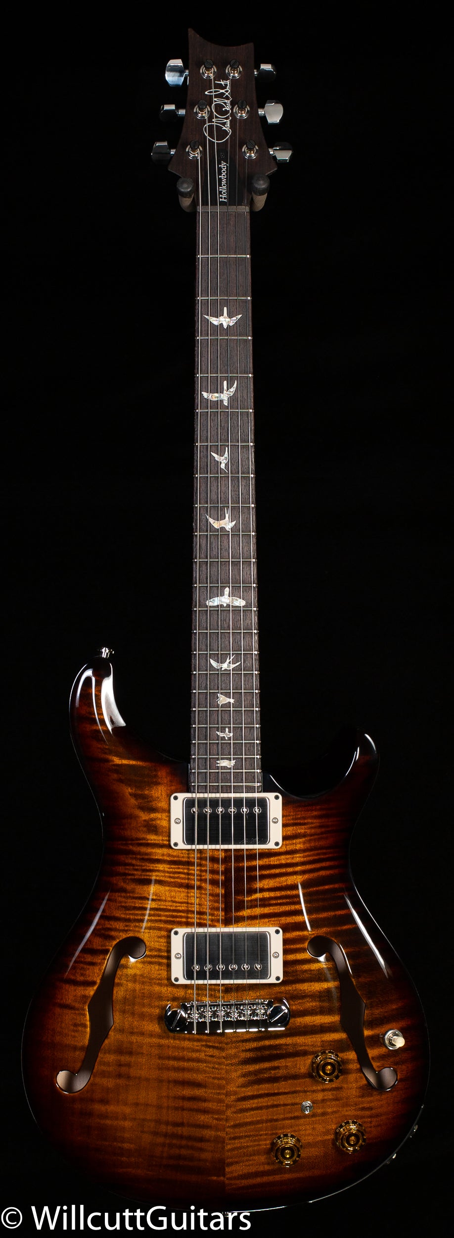 PRS Hollowbody II Piezo Black Gold Wrap