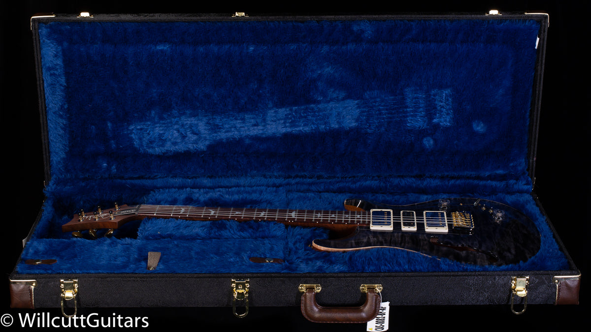 PRS Wood Library Special Semi-hollow Grey Black Quilt Maple 10 Top