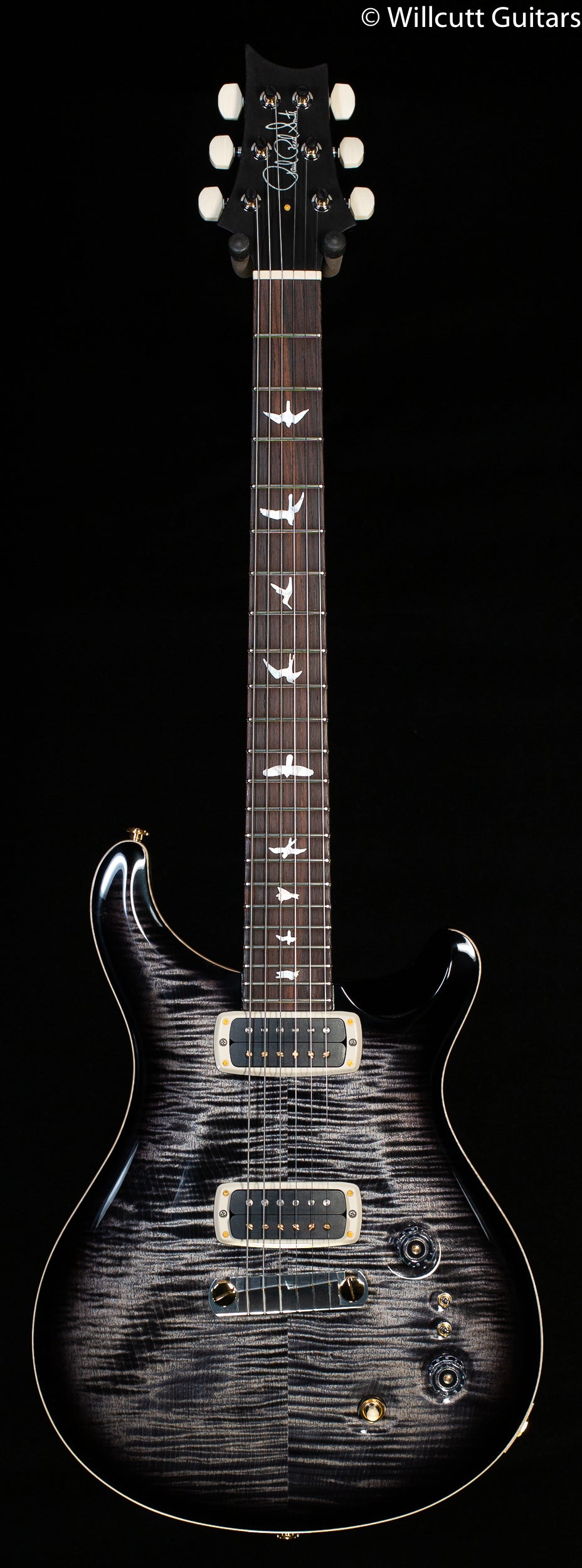 PRS Paul&#39;s Guitar Wood Library Edition Charcoal Burst Flame Maple