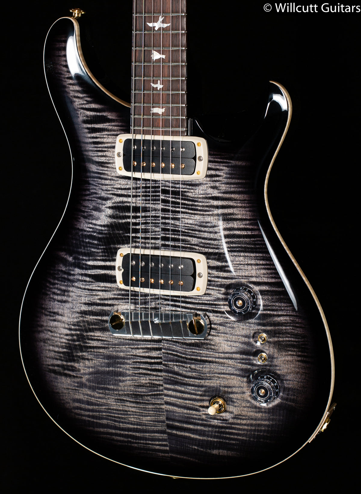PRS Paul&#39;s Guitar Wood Library Edition Charcoal Burst Flame Maple