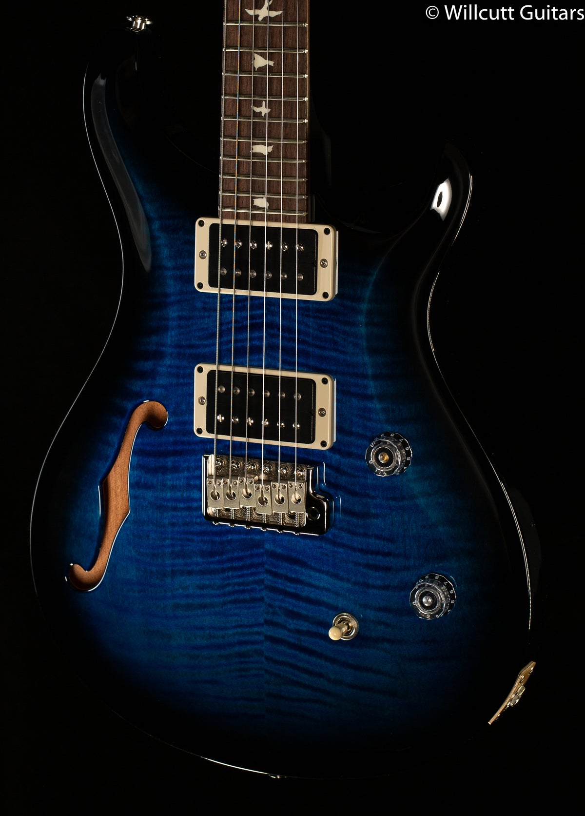 PRS CE24 Semi-Hollow Whale Blue Smokeburst