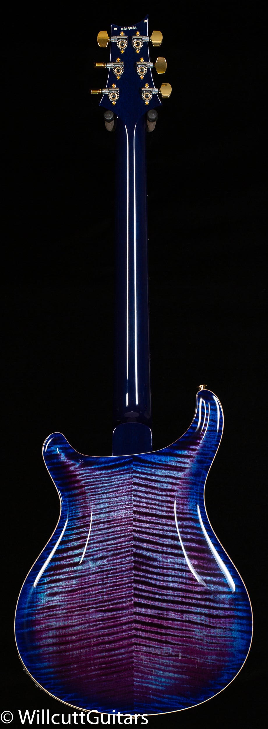 PRS Hollowbody II Piezo Violet Blue Burst 10 Top