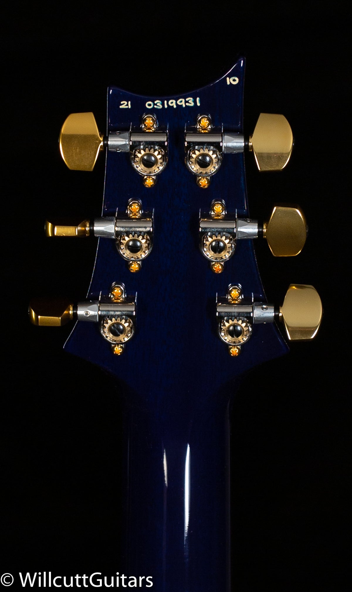 PRS Hollowbody II Piezo Violet Blue Burst 10 Top