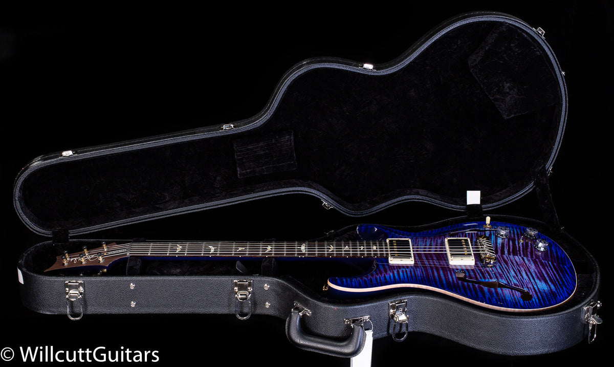 PRS Hollowbody II Piezo Violet Blue Burst 10 Top