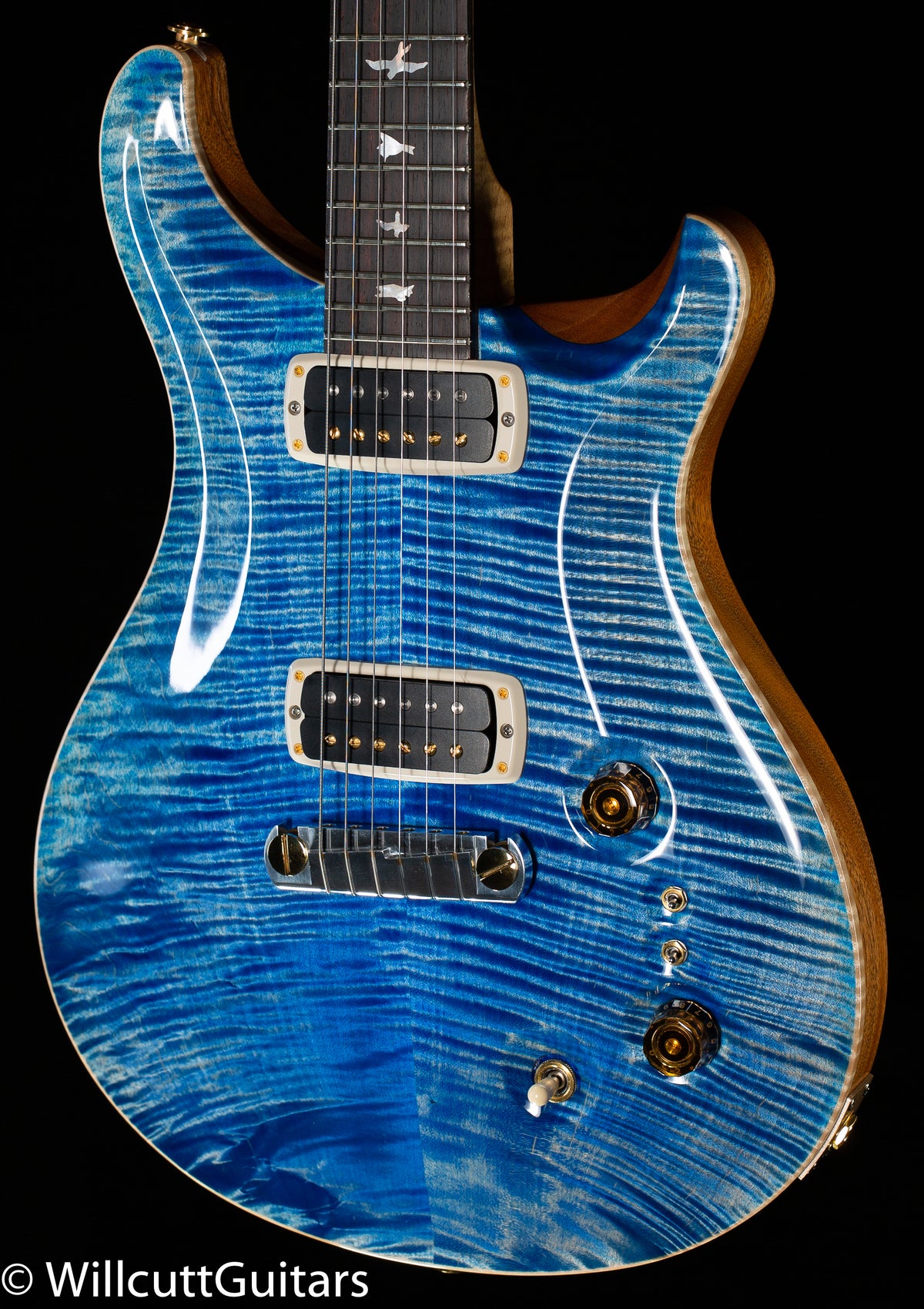 PRS Paul&#39;s Guitar Wood Library Edition Faded Blue Jean Roasted Maple