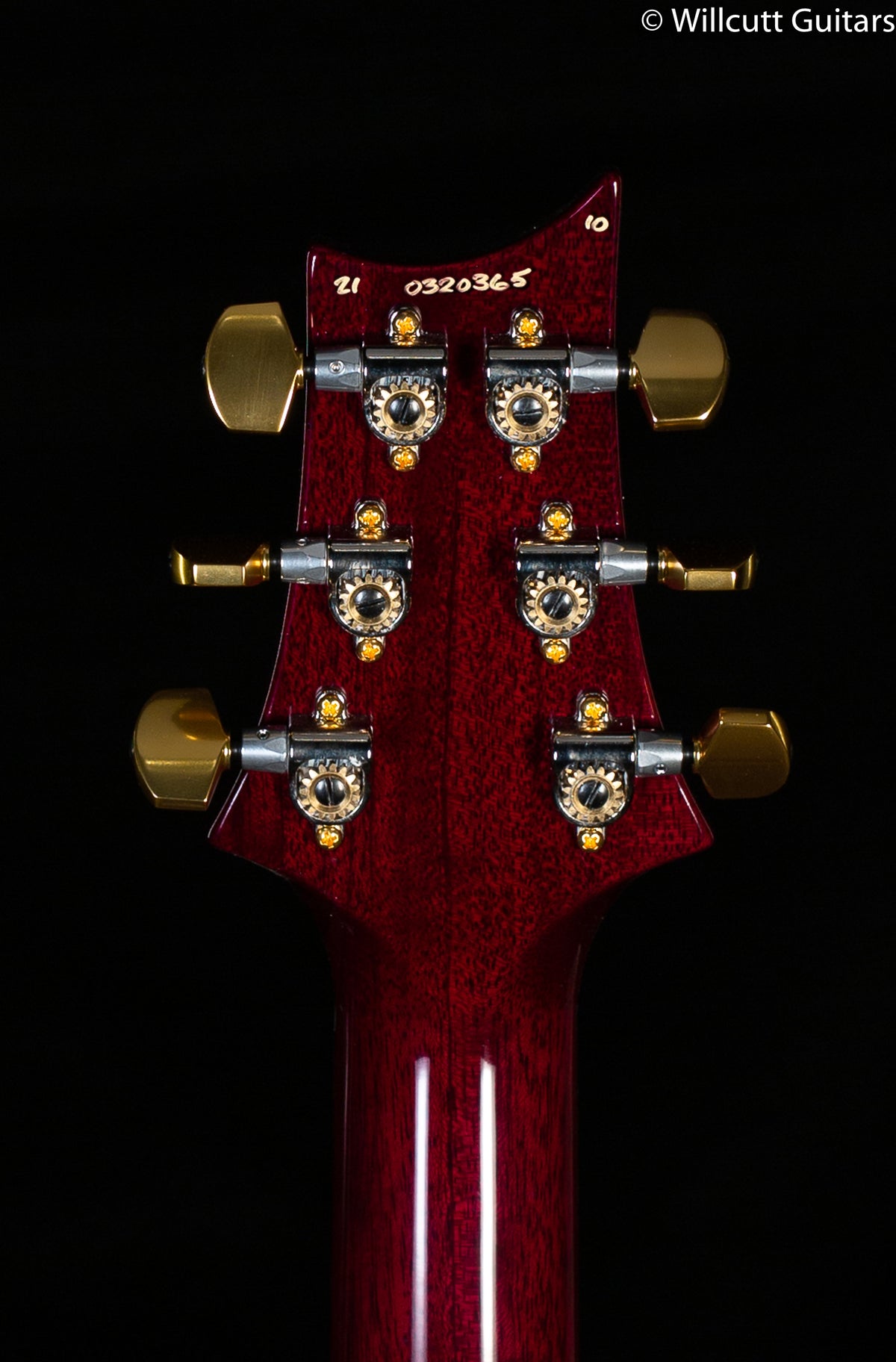 2021 PRS Custom 24 Blue Burst 10 Top