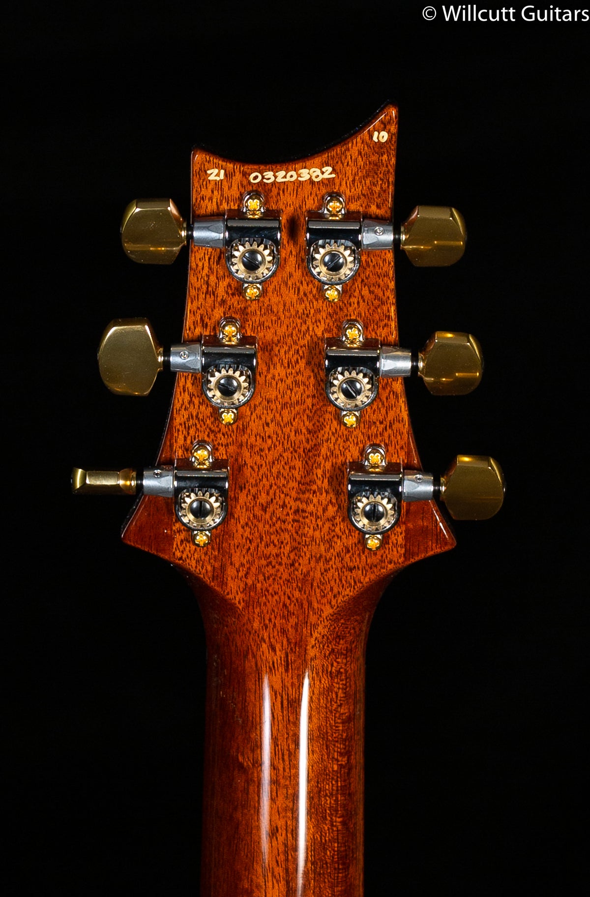 PRS Hollowbody II Piezo Orange Tiger 10 Top