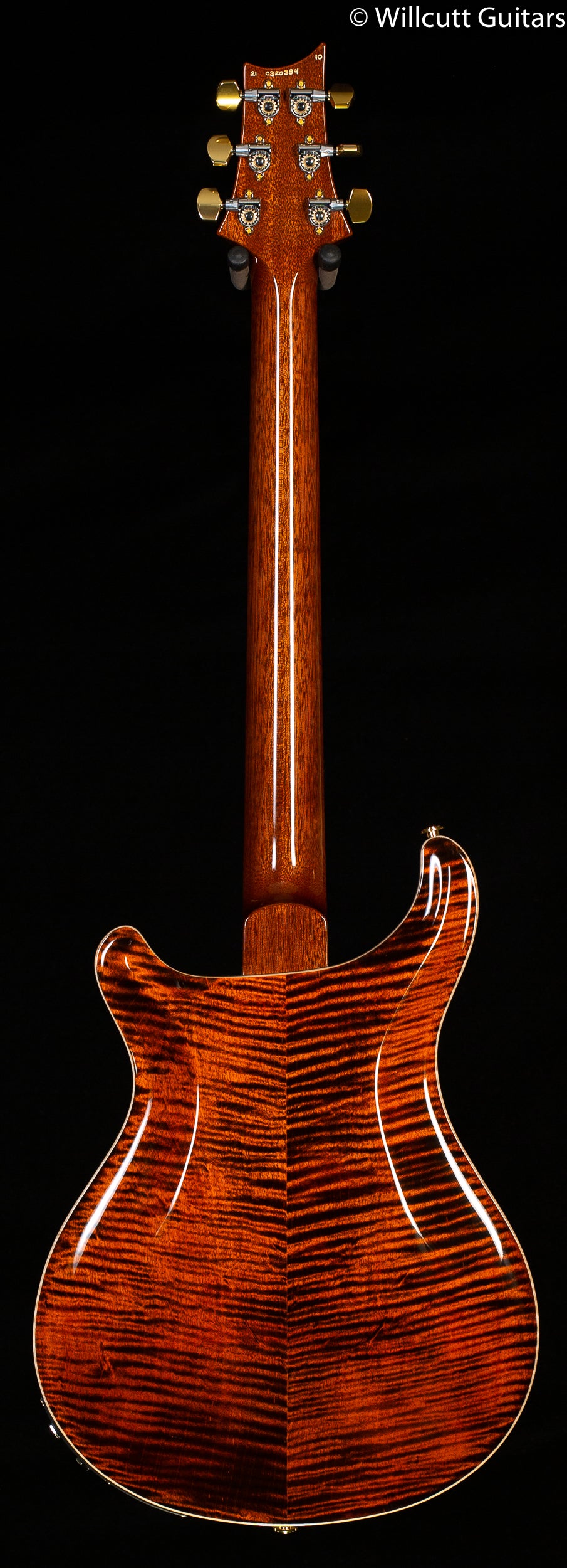 PRS Hollowbody II Piezo Orange Tiger 10 Top