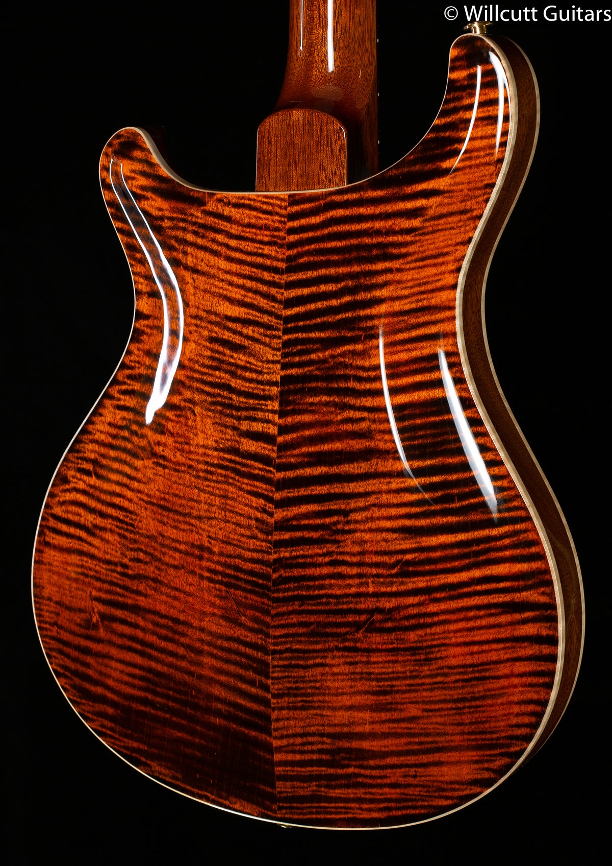 PRS Hollowbody II Piezo Orange Tiger 10 Top