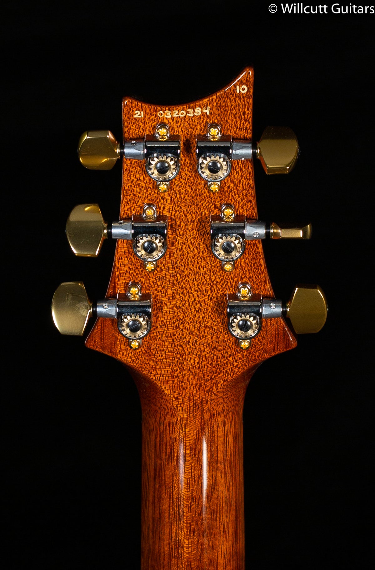 PRS Hollowbody II Piezo Orange Tiger 10 Top