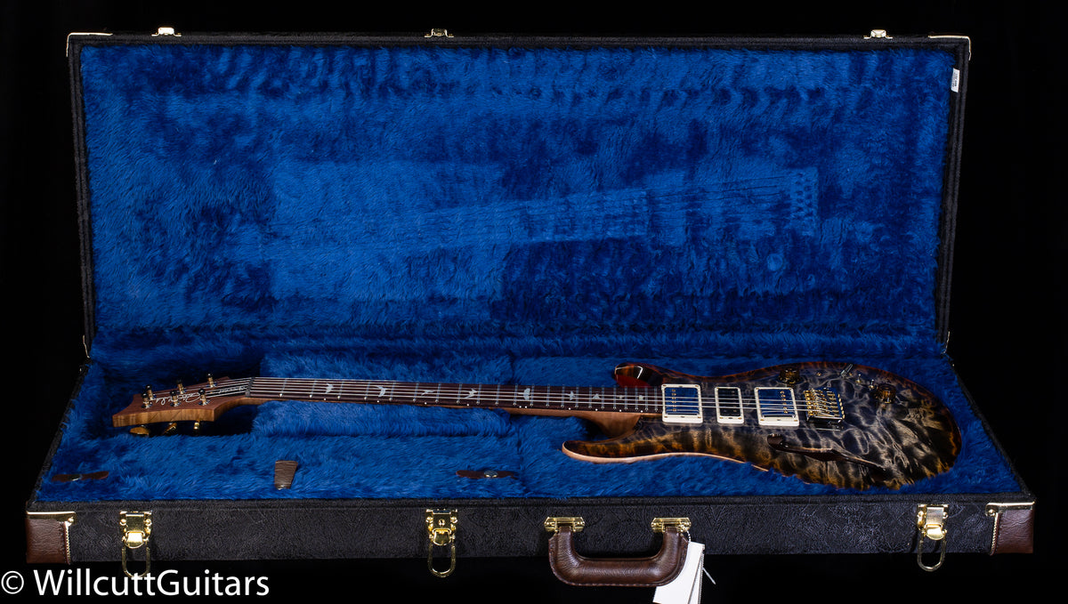 PRS Wood Library Special Semi-Hollow Burnt Maple Leaf Quilt Maple 10 Top