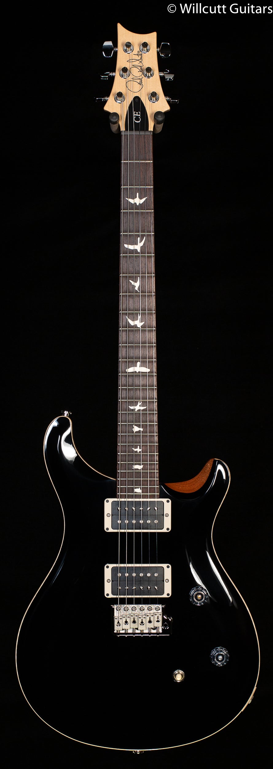 PRS CE24 Black (054) - Willcutt Guitars