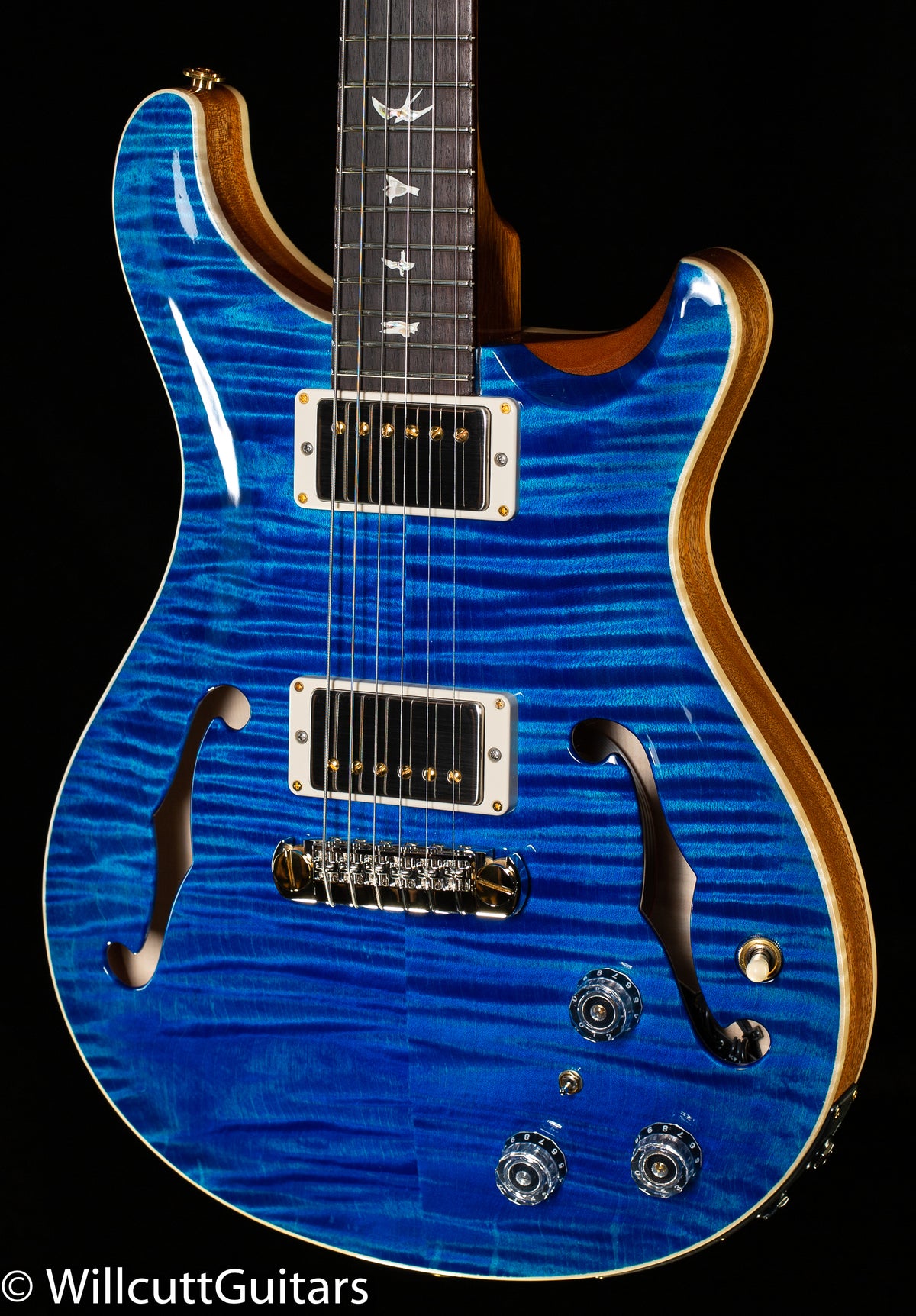 PRS Hollowbody II Piezo Aquamarine 10 Top