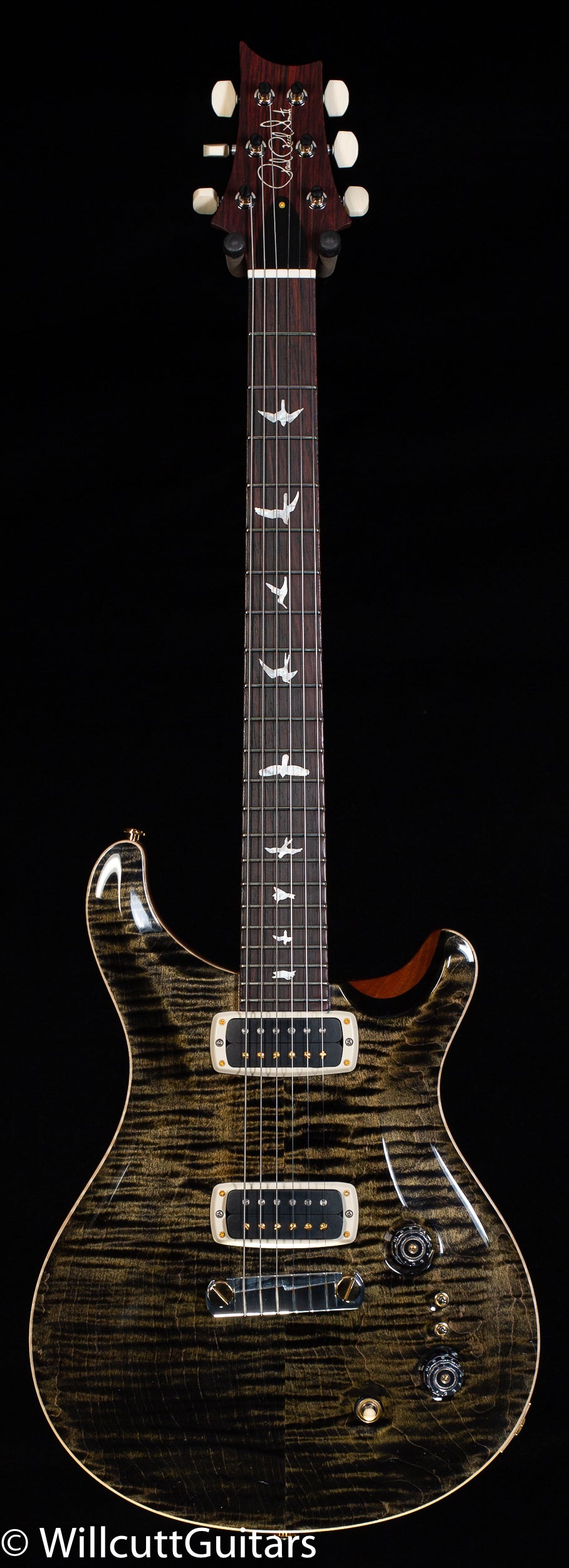 PRS Paul&#39;s Guitar Wood Library Edition Obsidian Roasted Maple
