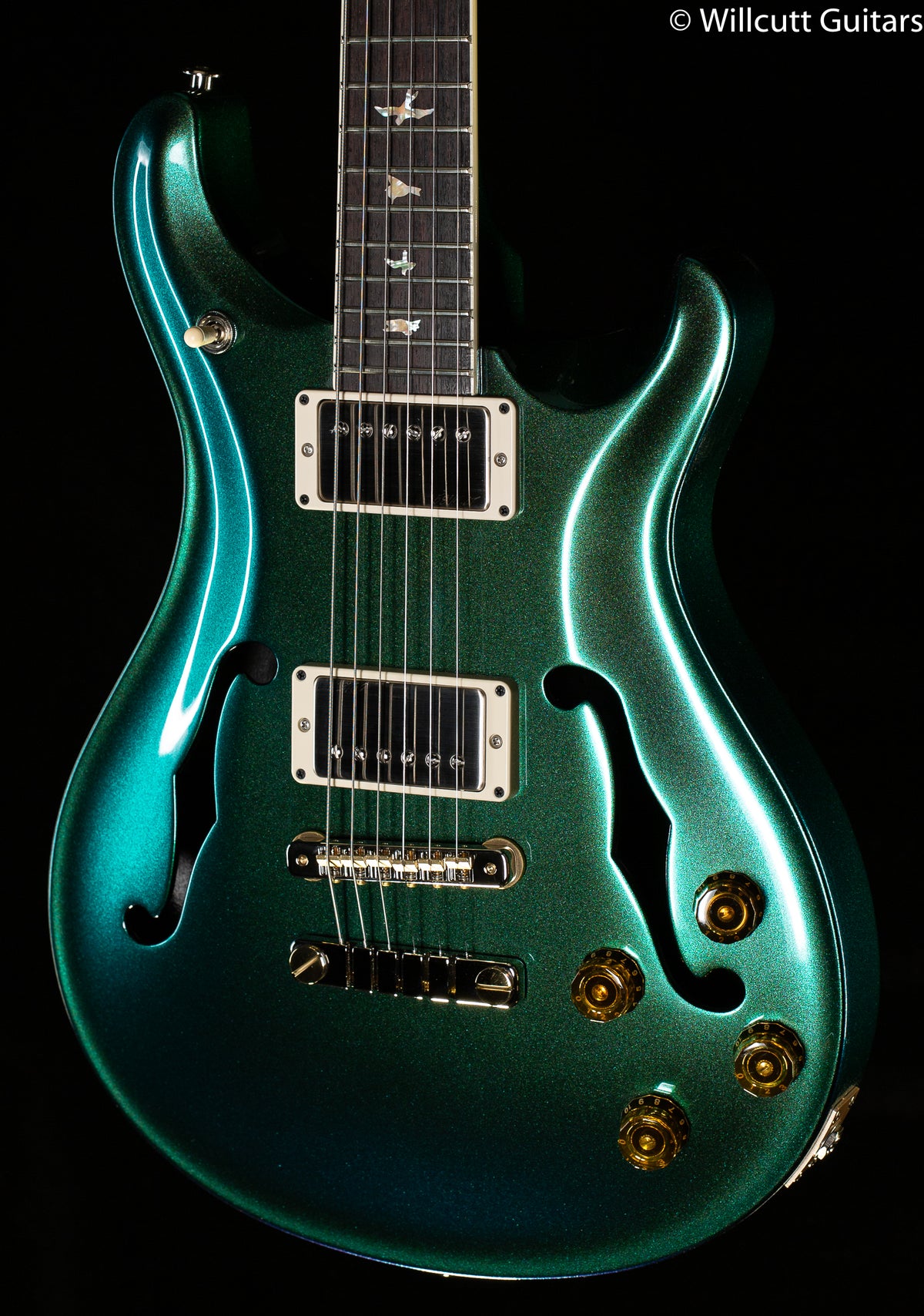 PRS McCarty 594 Hollowbody II Custom Color Blue Green Metallic