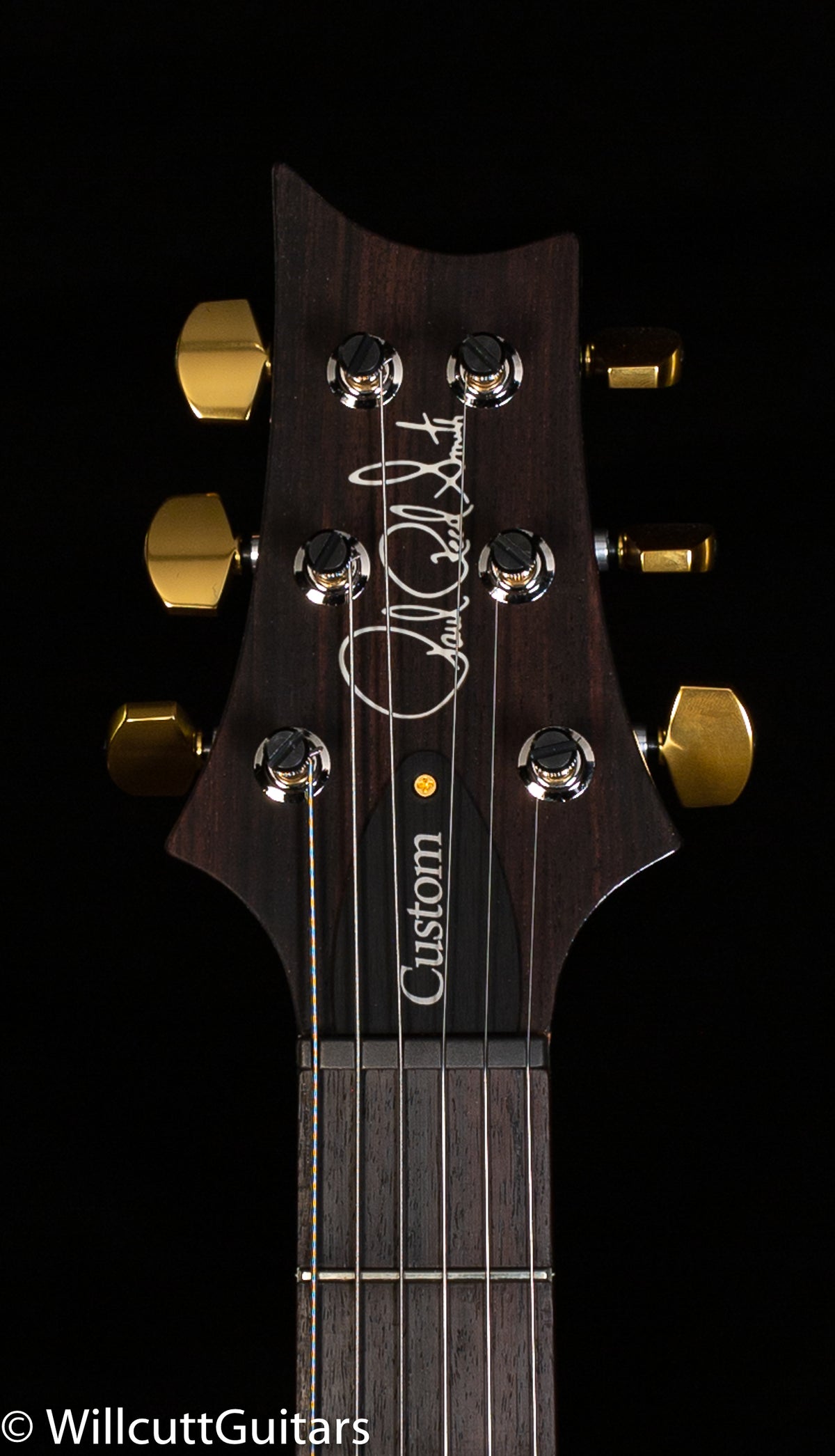 PRS Custom 24 Piezo Black Gold Wrap 10 Top