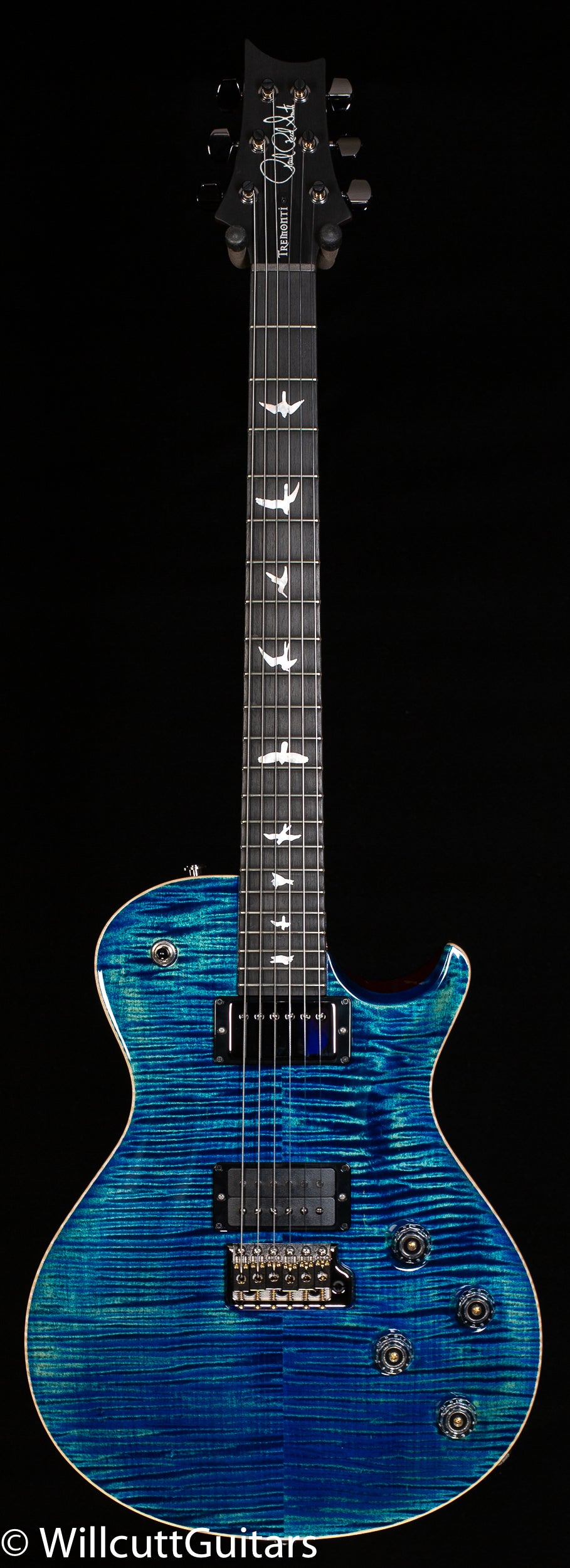 PRS Tremonti Wood Library Edition River Blue Roasted Maple Willcutt