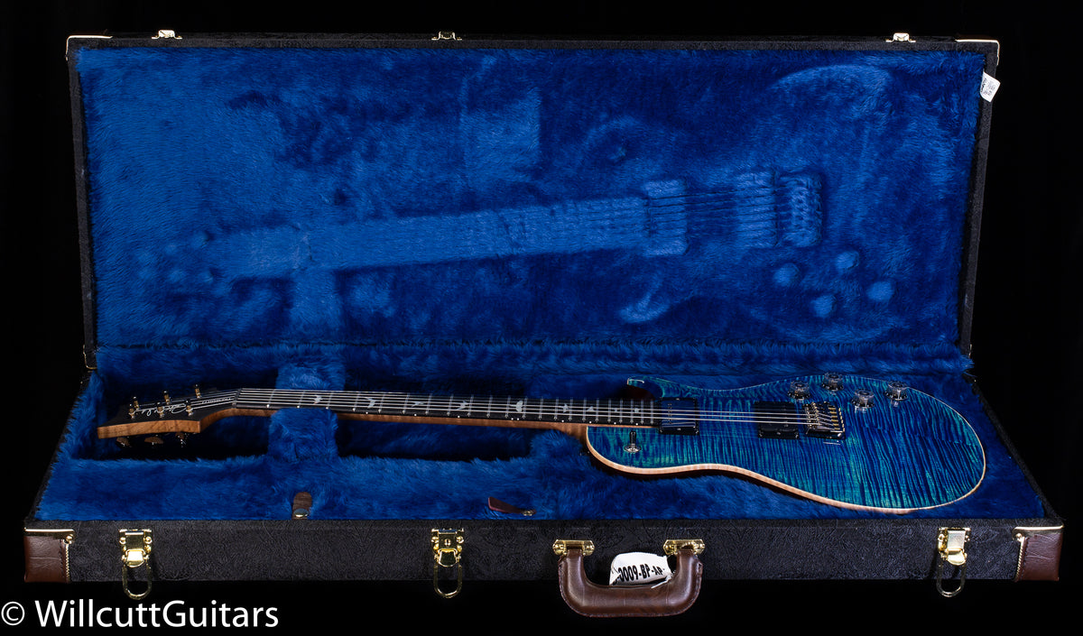 PRS Tremonti Wood Library Edition River Blue Roasted Maple