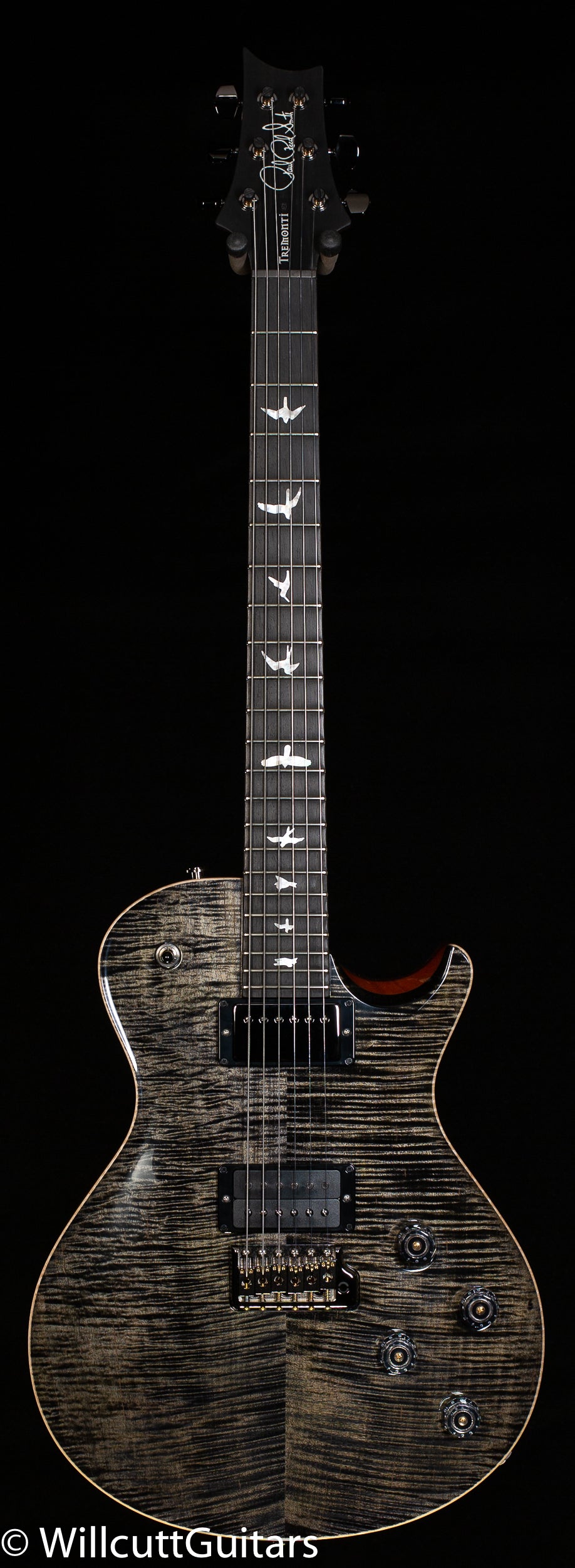 PRS Tremonti Wood Library Edition Obsidian Roasted Maple