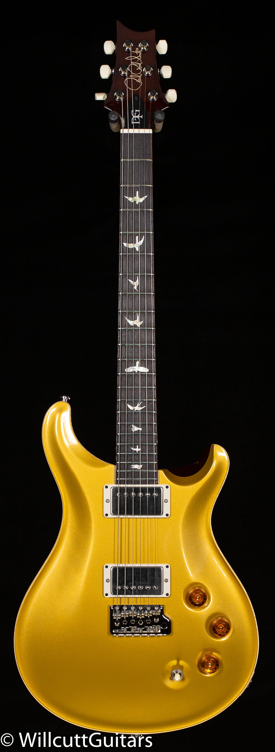 PRS DGT Gold Top Birds