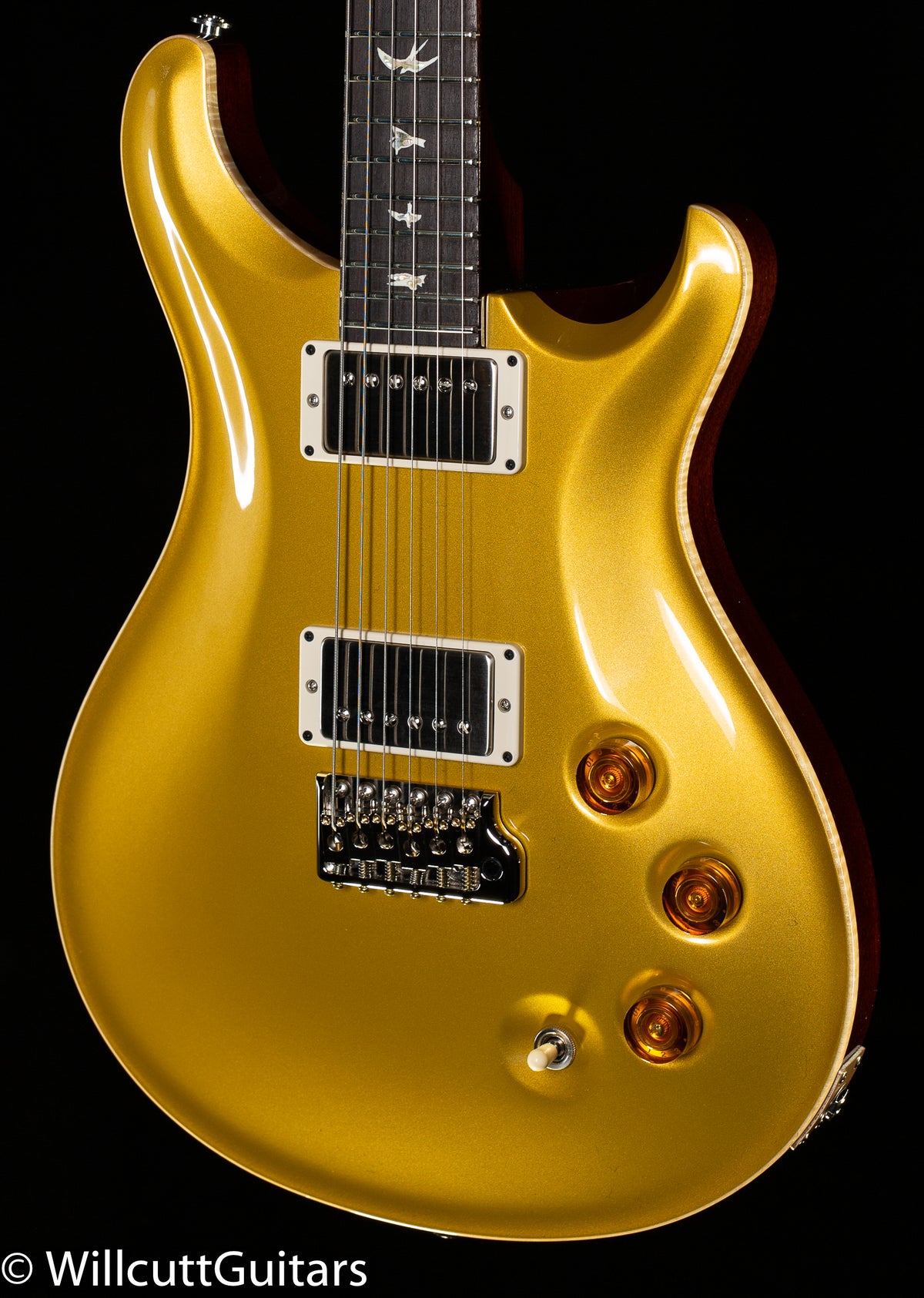 PRS DGT Gold Top Birds