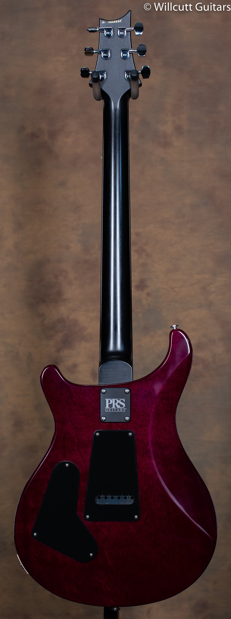 PRS CE24 Blue Burst Raspberry Binding