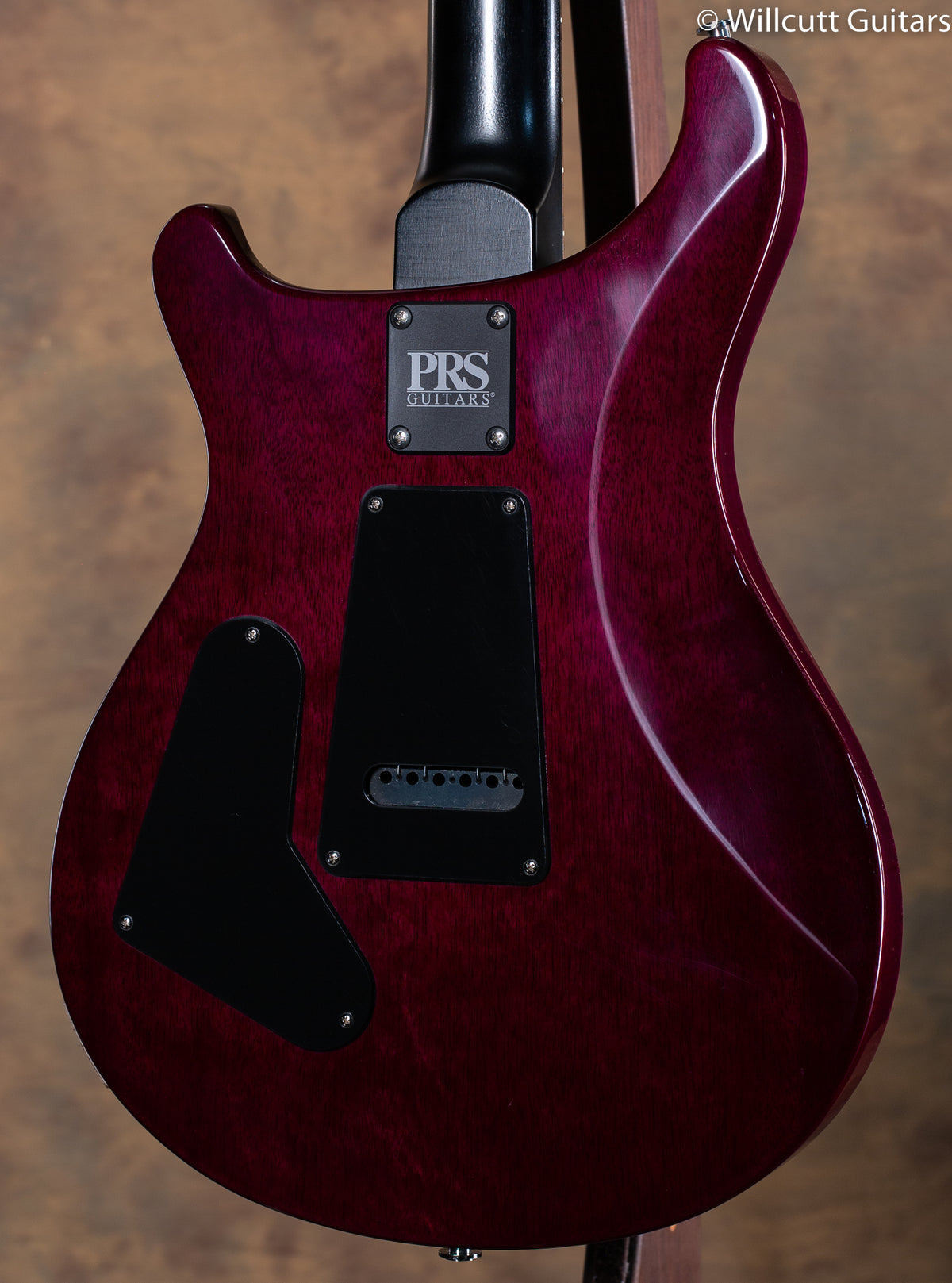 PRS CE24 Blue Burst Raspberry Binding