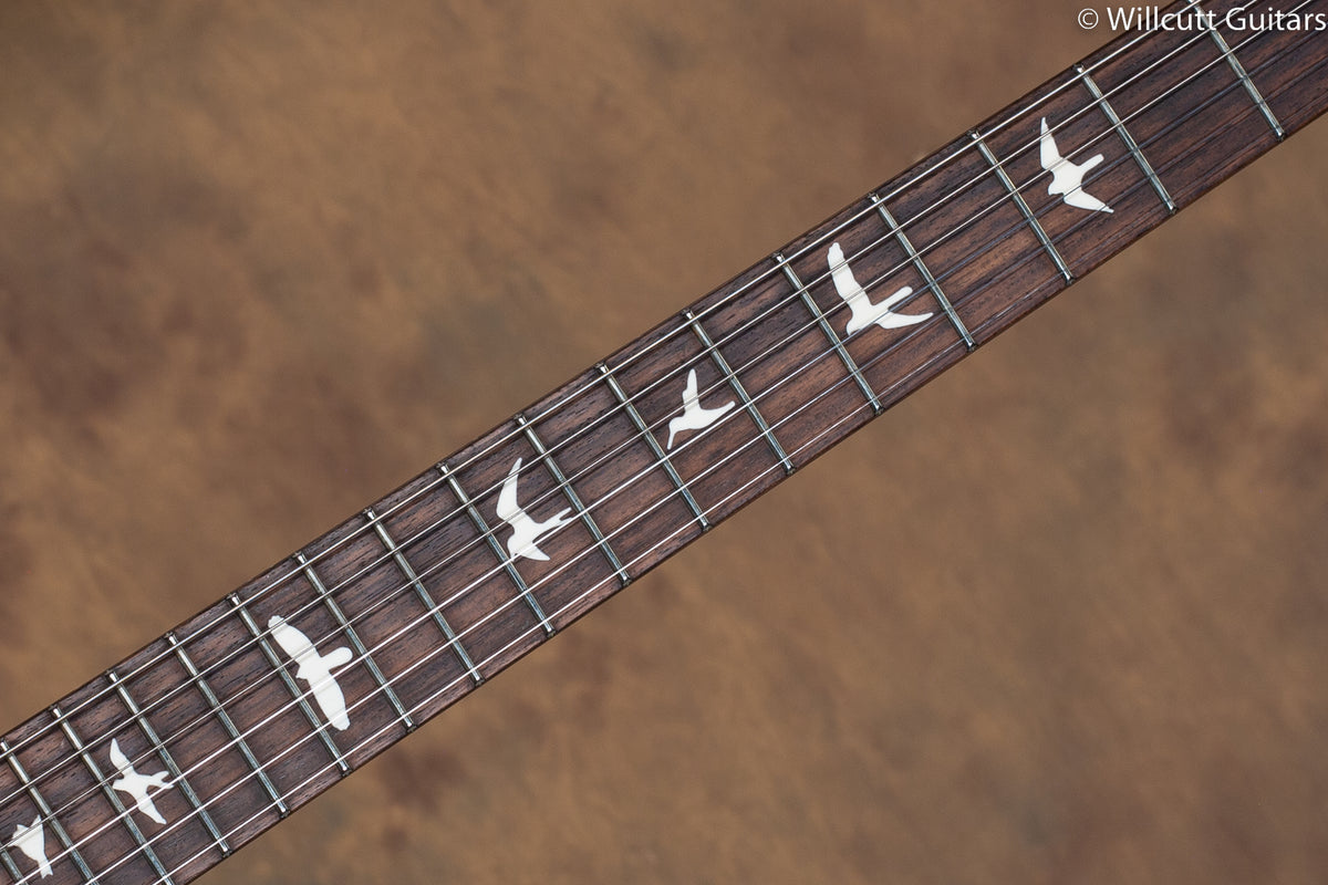 PRS CE24 Blue Burst Raspberry Binding