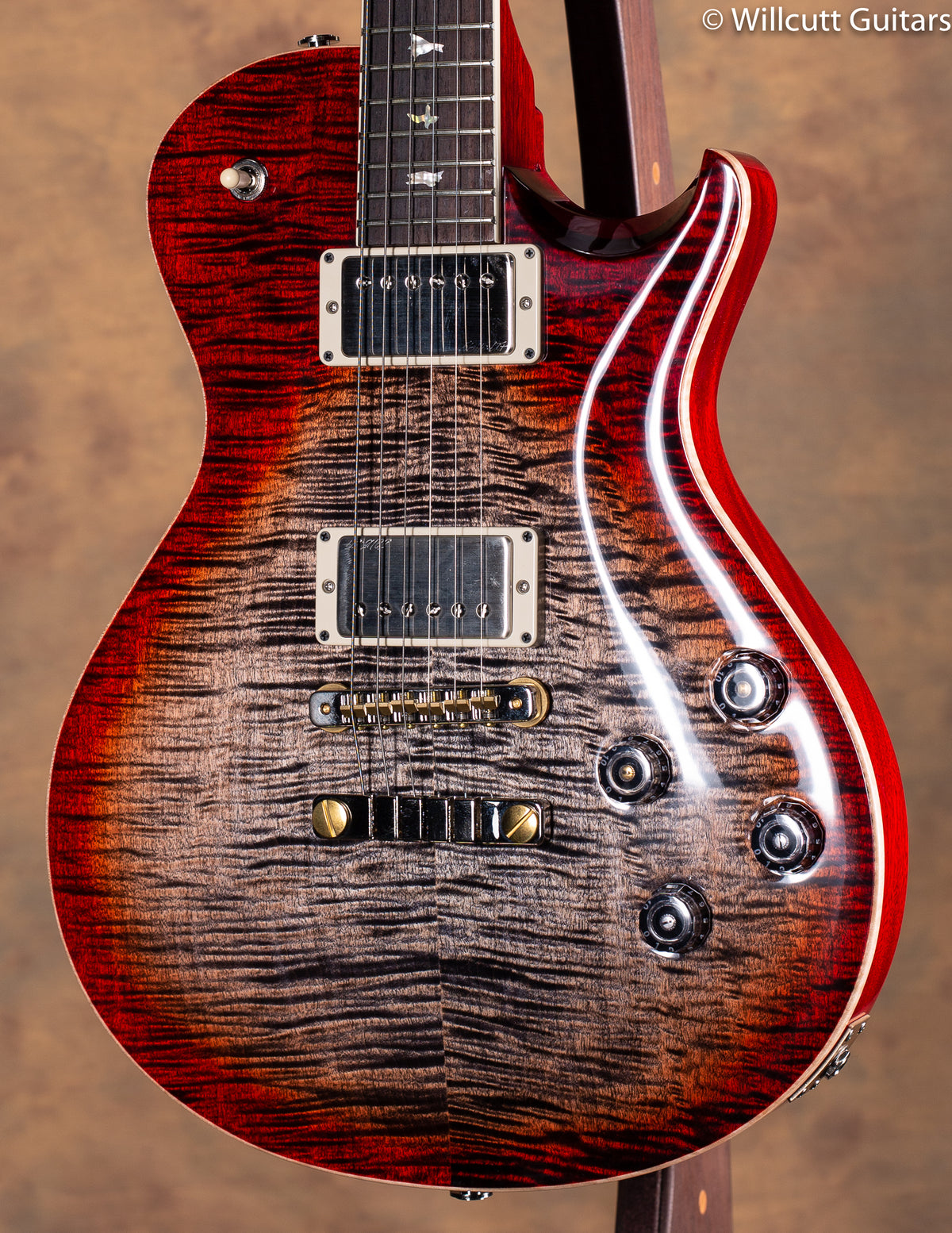 PRS Singlecut 594 Cherry Charcoal Burst USED