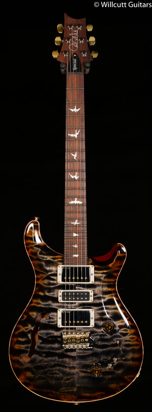 PRS Wood Library Special Semi-Hollow Burnt Maple Leaf Quilt Maple 10 Top
