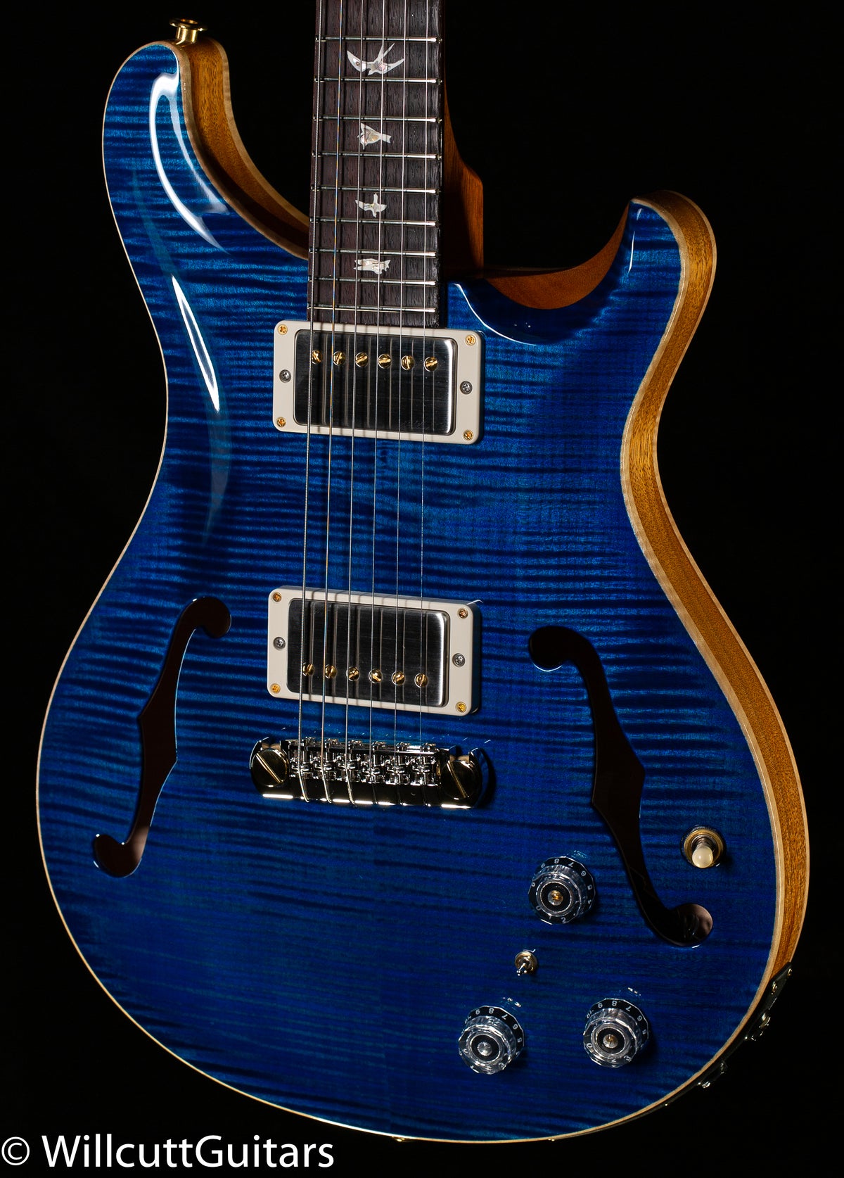 PRS Hollowbody II Piezo Aquamarine 10 Top