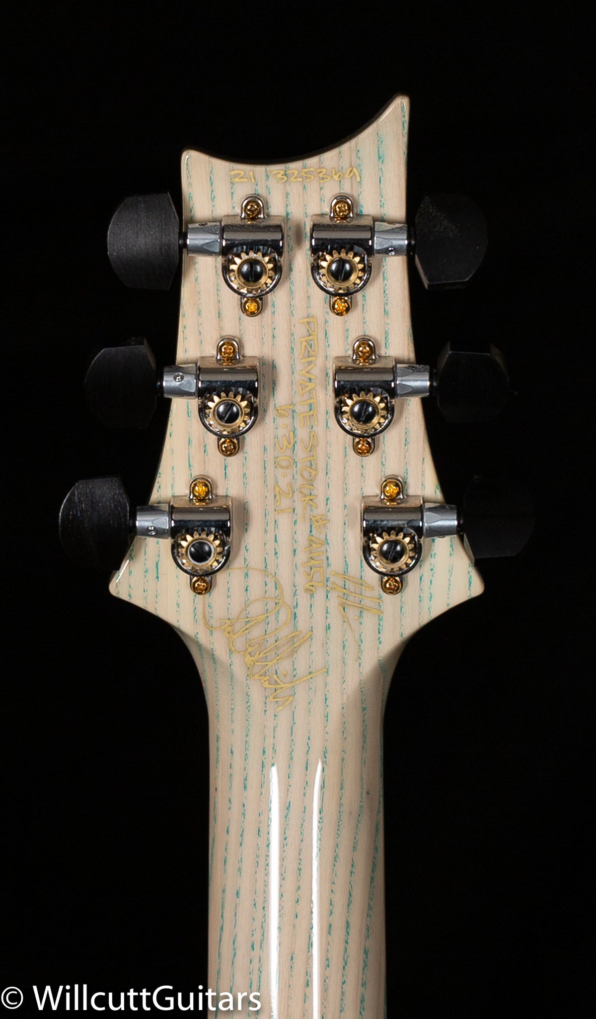 PRS Private Stock #9456 Custom 24-08 Faded Turquoise Smoke Burst