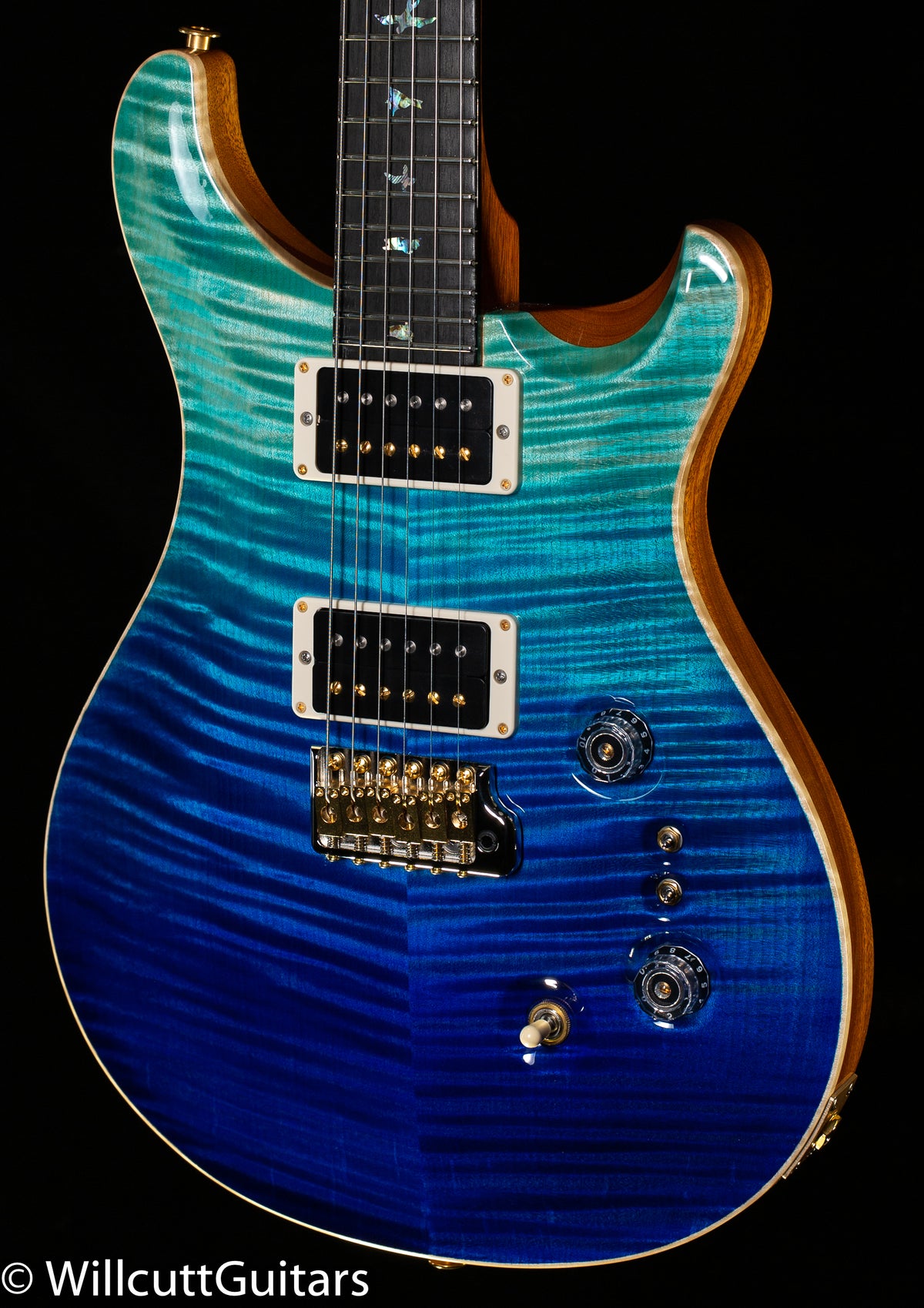 PRS 35th Anniversary Custom 24 Blue Fade Artist Package