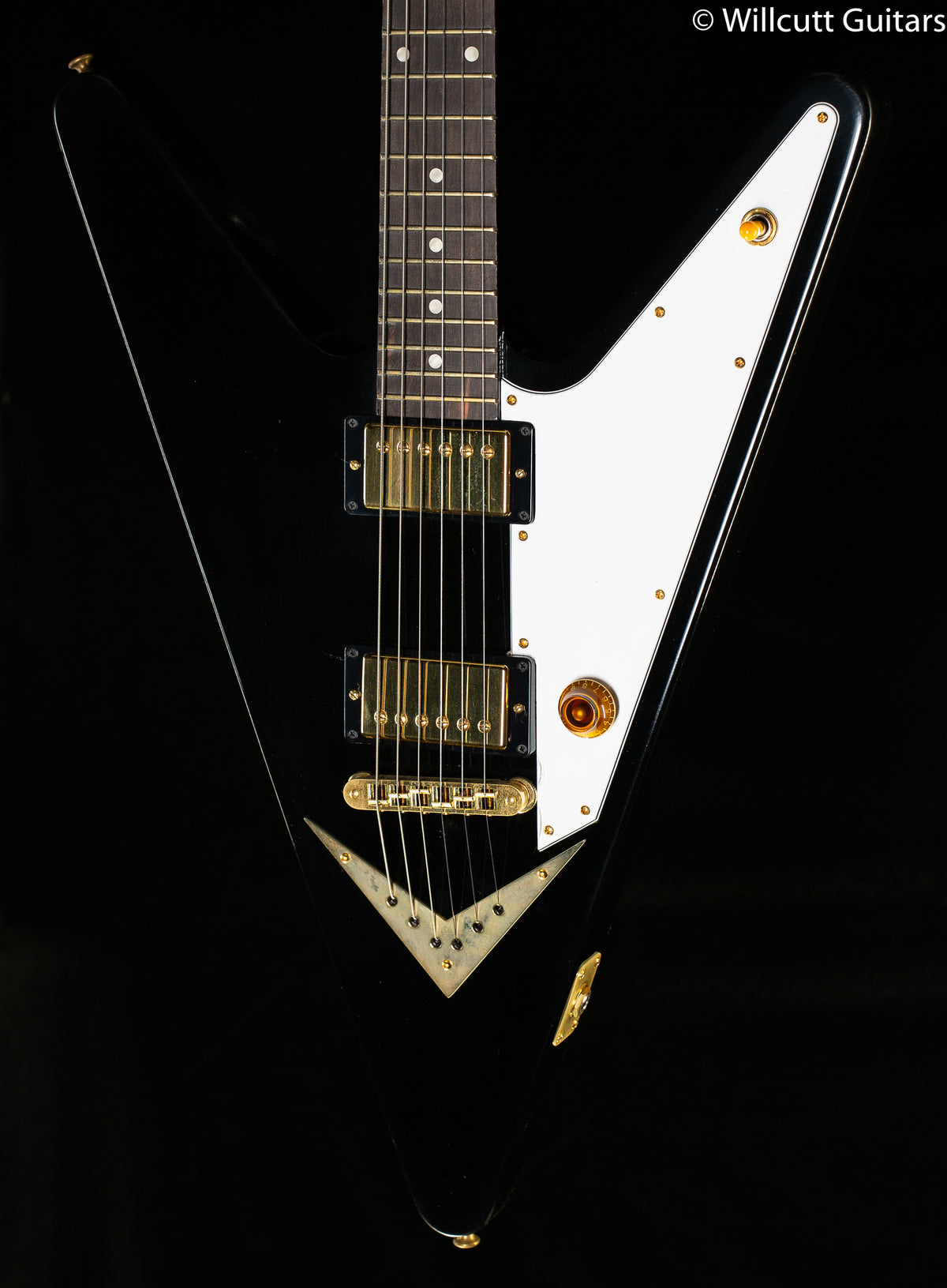 2007 NOS Gibson USA Reverse Flying V LTD Ebony