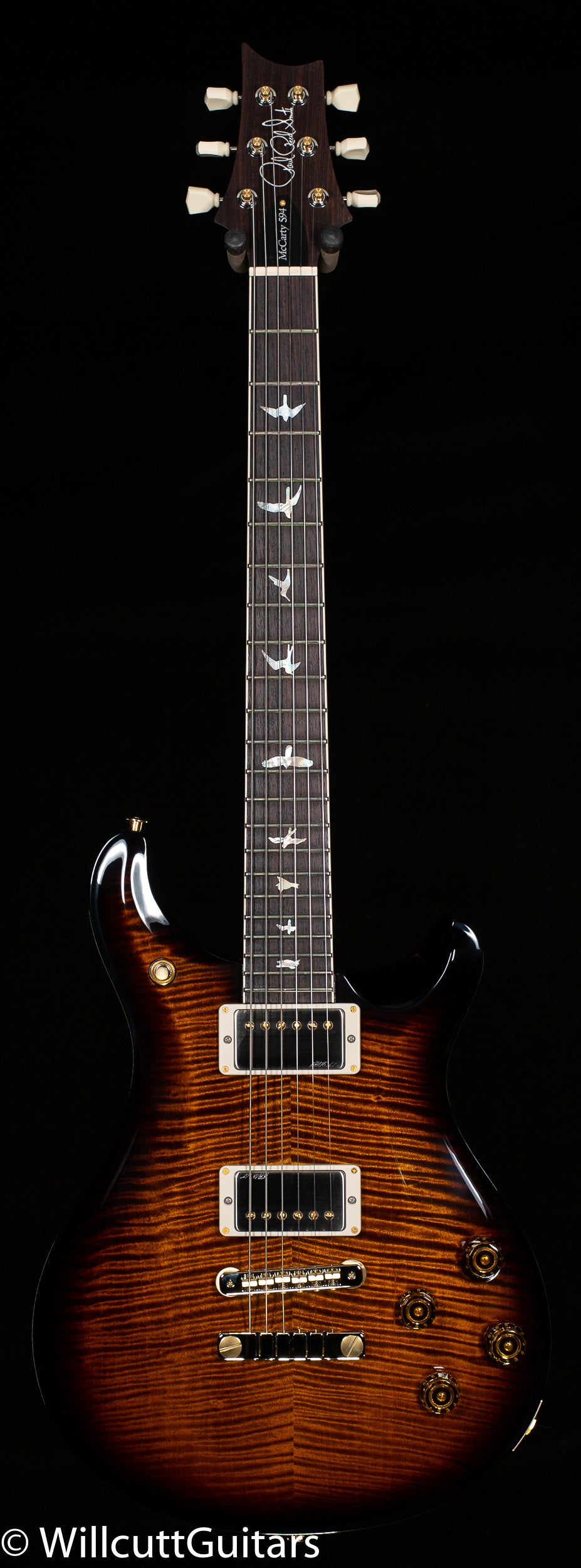 2021 PRS McCarty 594 Black Gold Burst 10 Top (829)