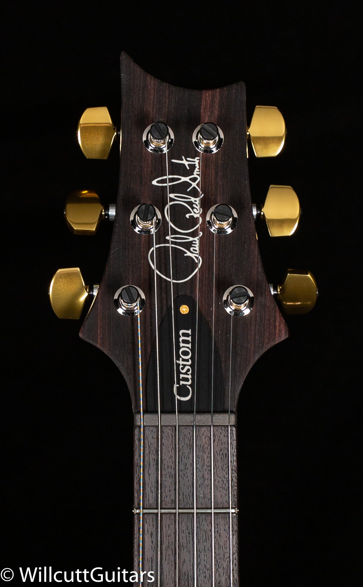 2021 PRS Custom 24 Black Gold Wrap 10 Top (294)