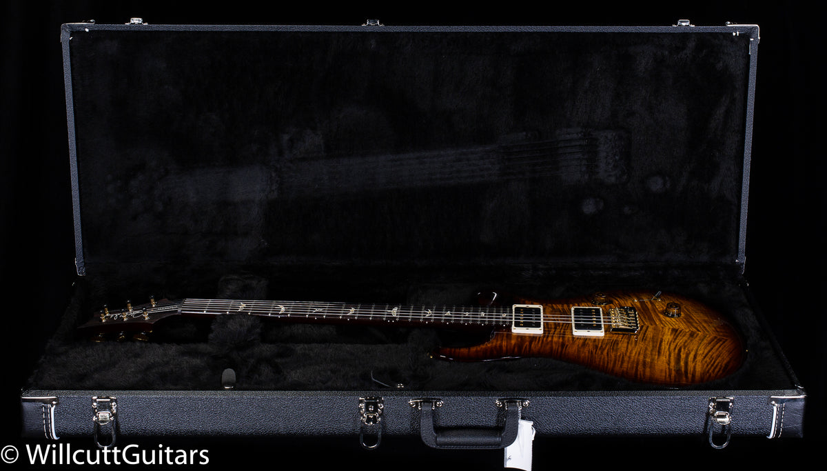 2021 PRS Custom 24 Black Gold Wrap 10 Top (294)