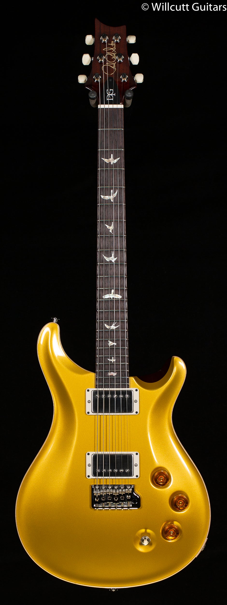 PRS DGT Gold Top Birds