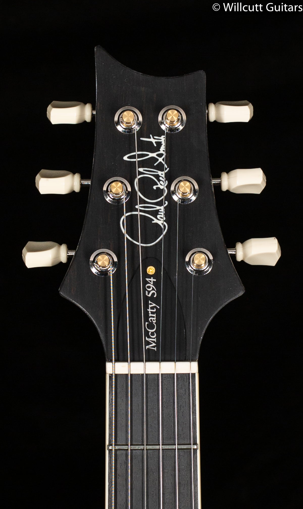 PRS McCarty 594 Black Gold Wraparound Burst Quilt 10 Top Artist Flame Maple Neck