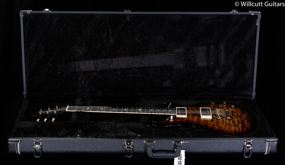 PRS McCarty 594 Black Gold Wraparound Burst Quilt 10 Top Artist Flame Maple Neck