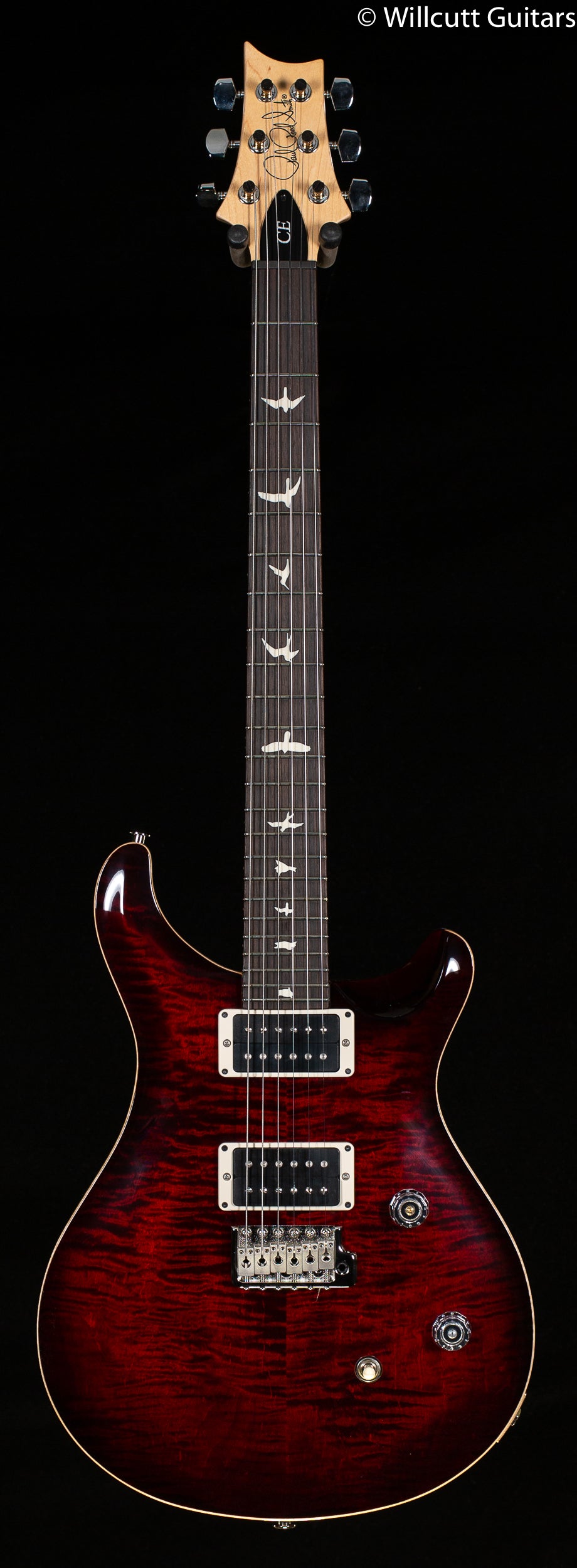 PRS CE24 Fire Red Burst