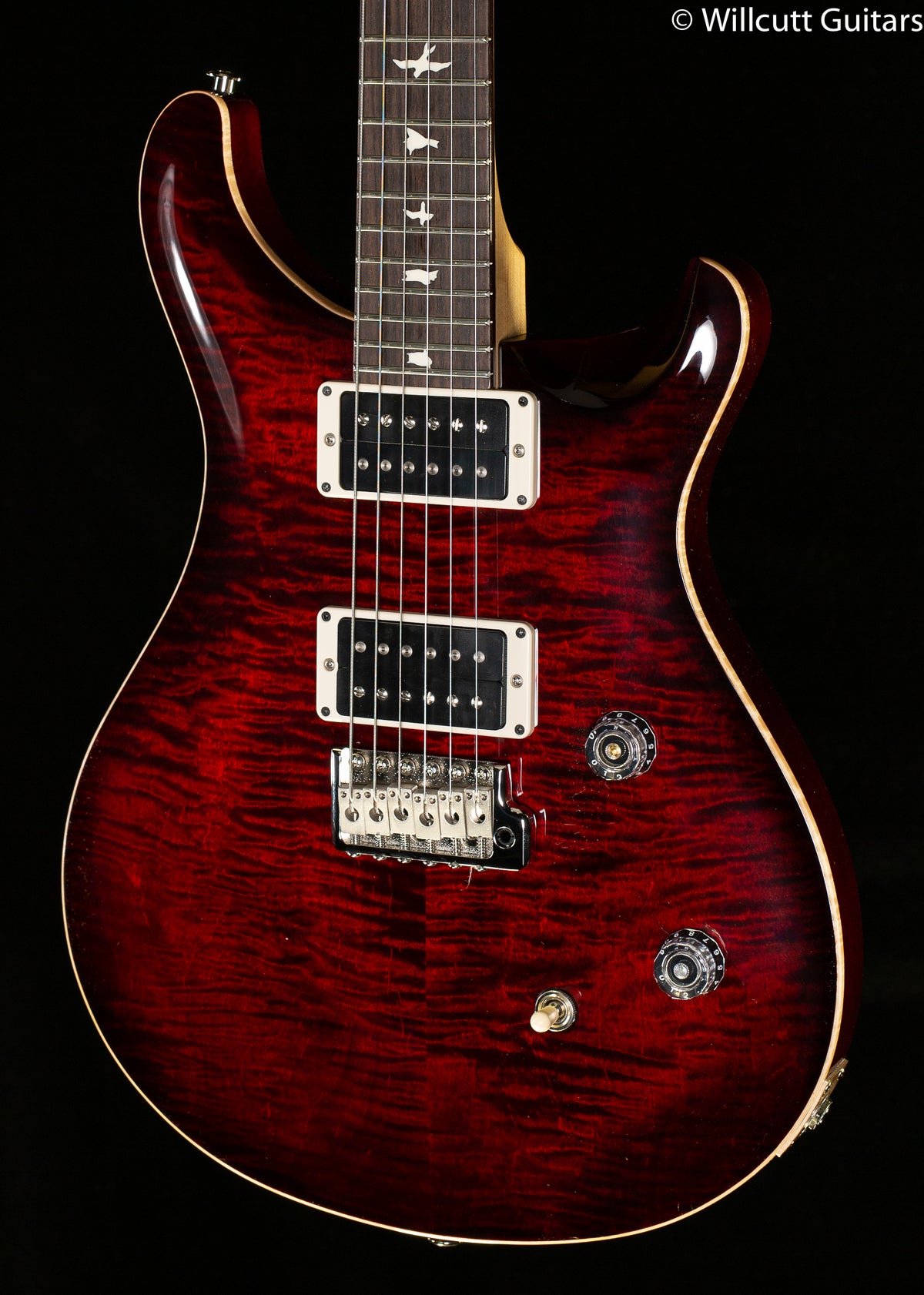 PRS CE24 Fire Red Burst
