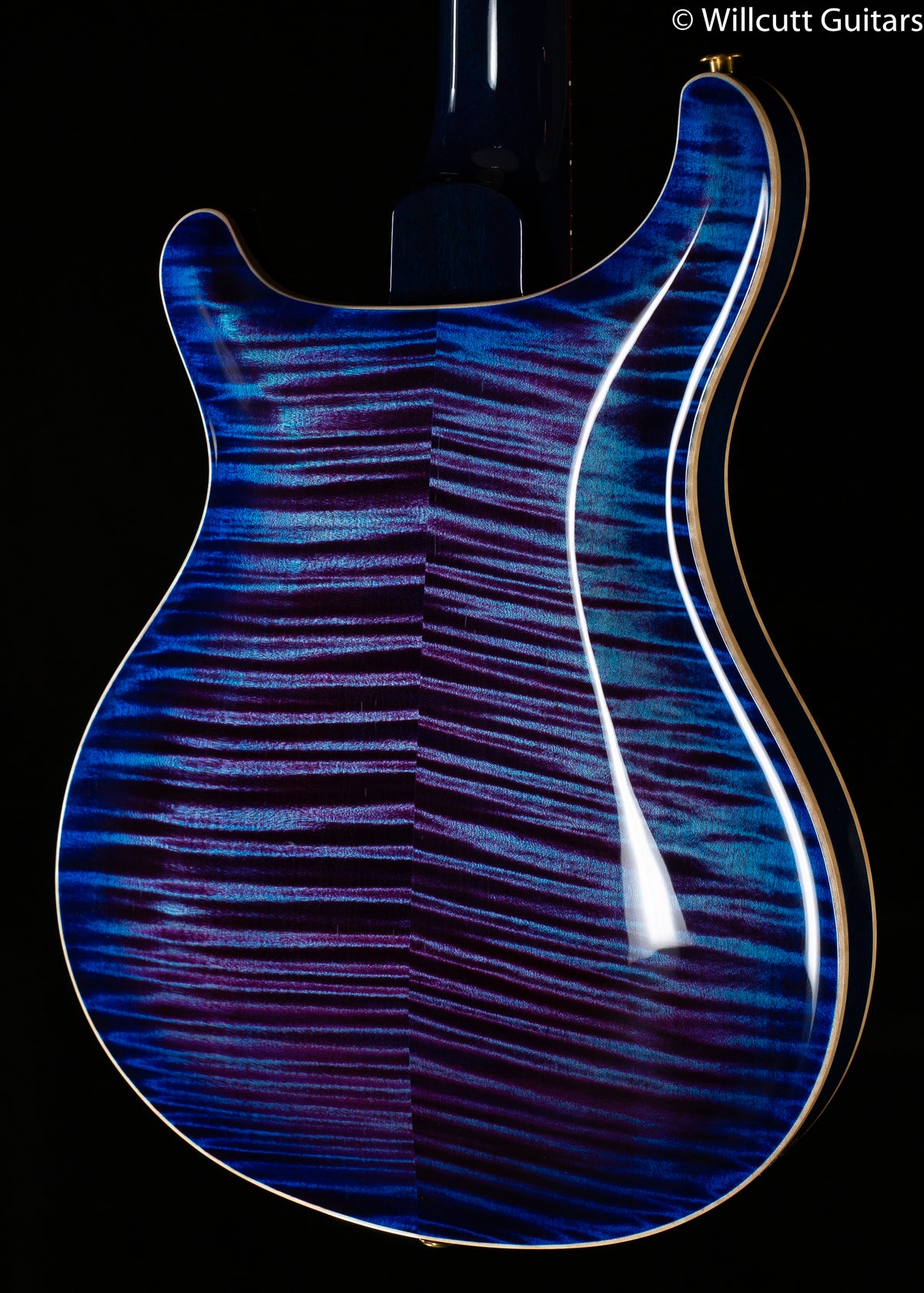 PRS Hollowbody II Piezo Violet Blue Burst 10 Top