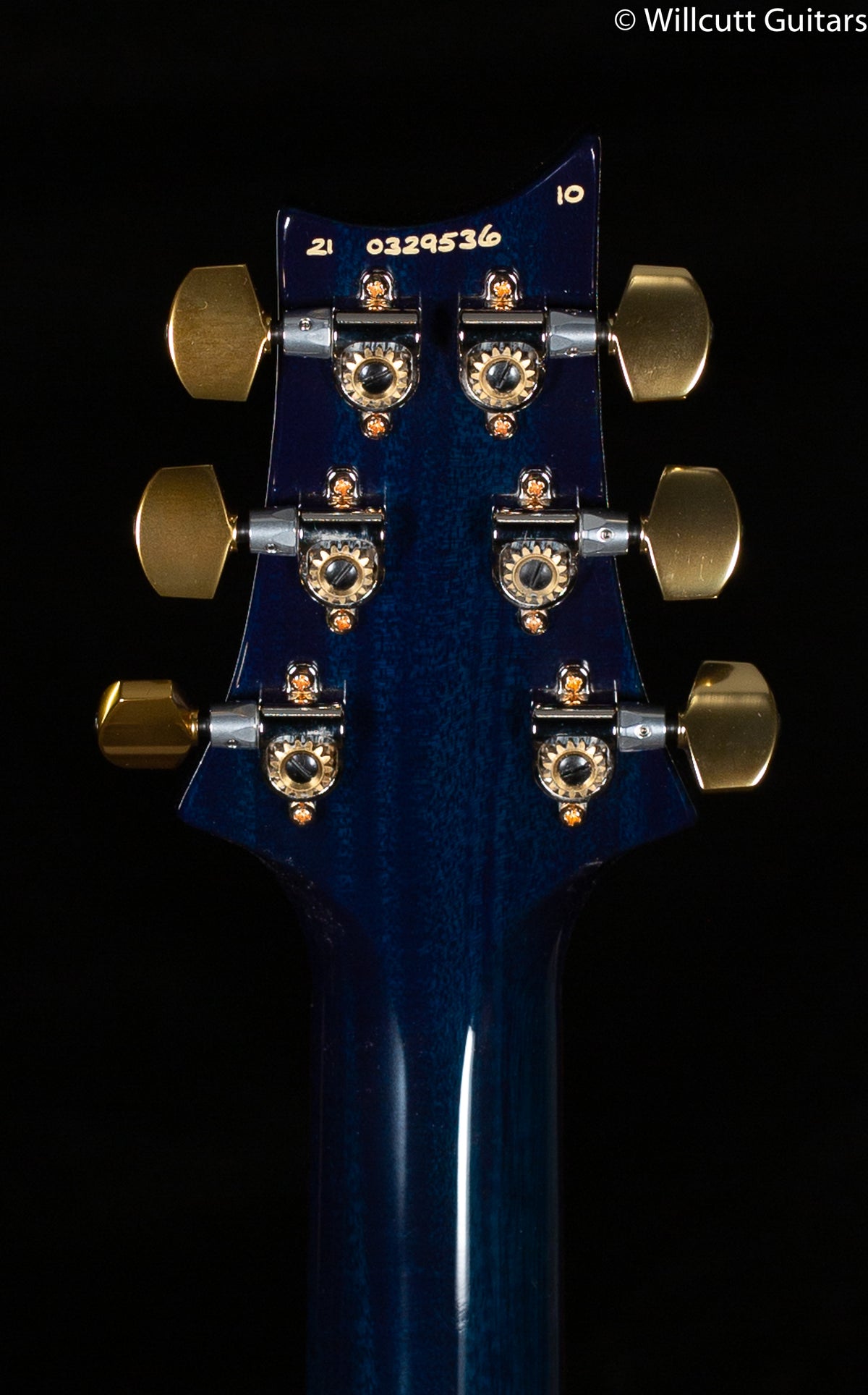 PRS Hollowbody II Piezo Violet Blue Burst 10 Top