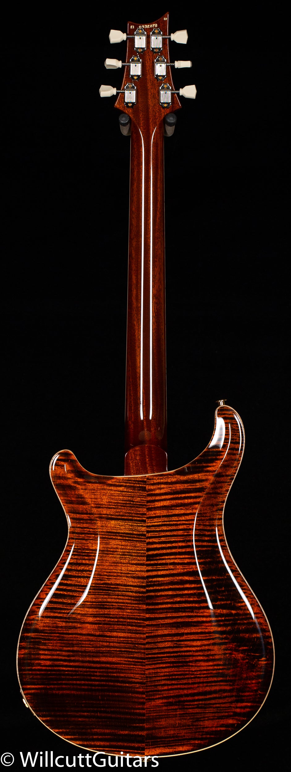 PRS McCarty 594 Hollowbody II Orange Tiger 10 Top