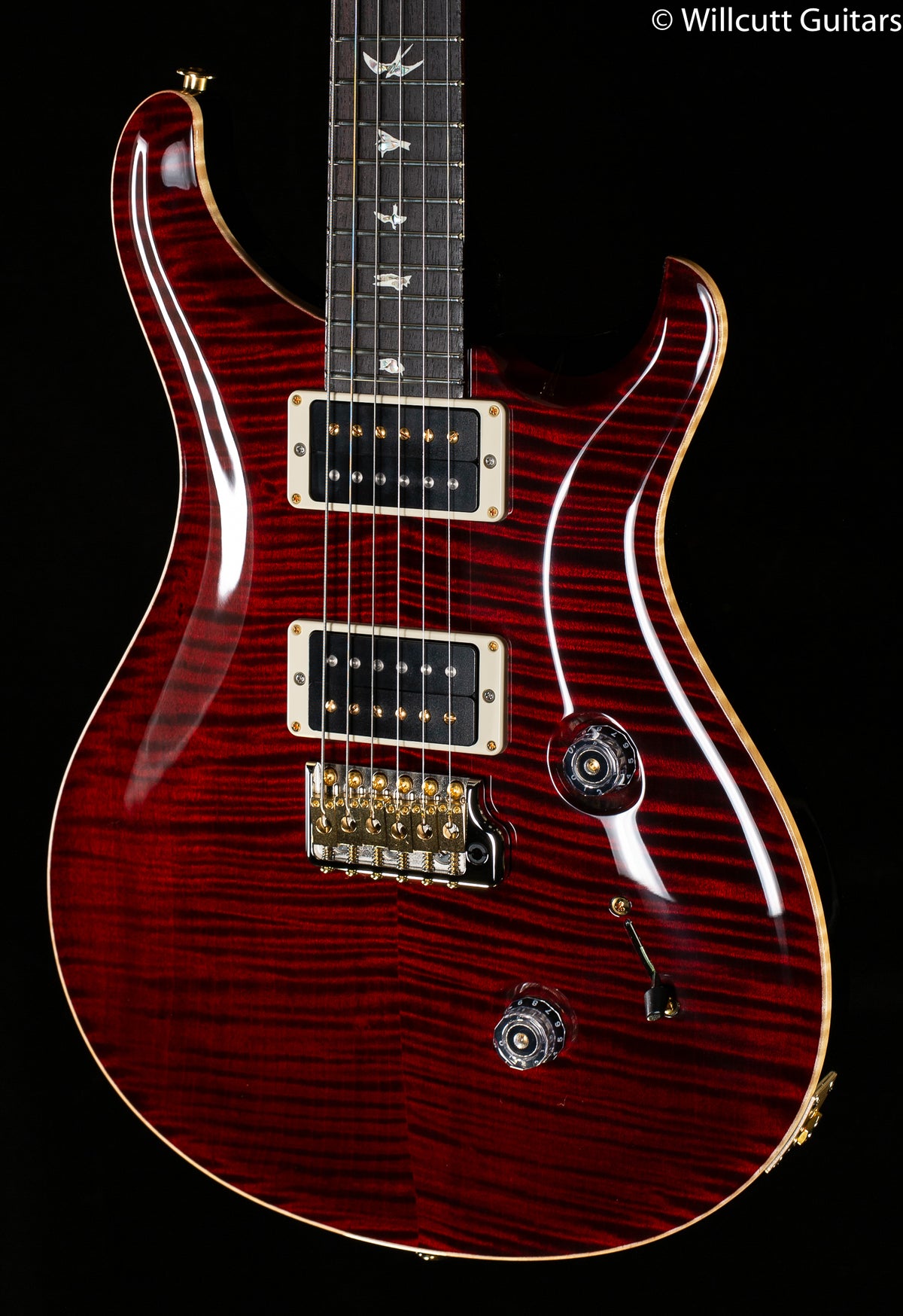 PRS Custom 24 Red Tiger 10 Top