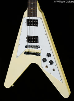 Gibson USA V-Factor X Flying V Classic White Chrome hardware