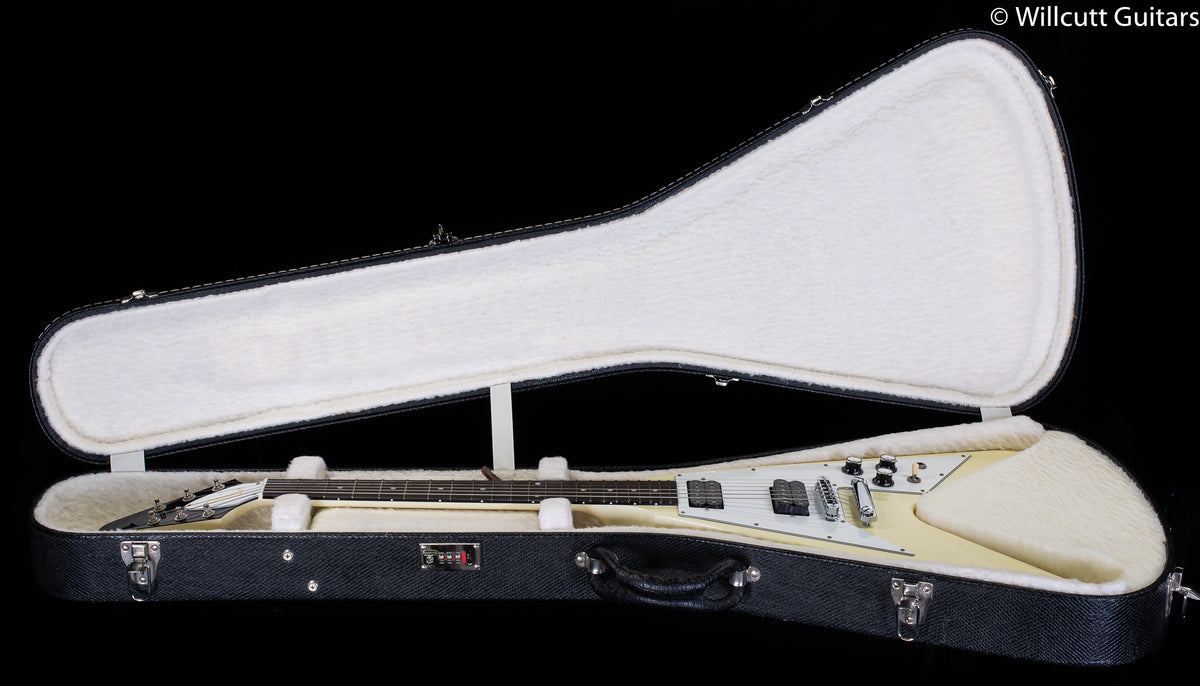 Gibson USA V-Factor X Flying V Classic White Chrome hardware
