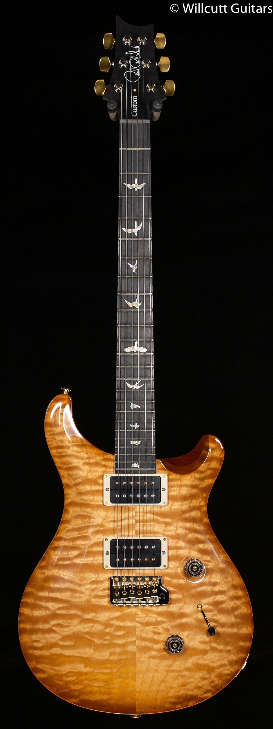 PRS Custom 24 Vintage Natural Quilted Maple 10 top Flame Maple