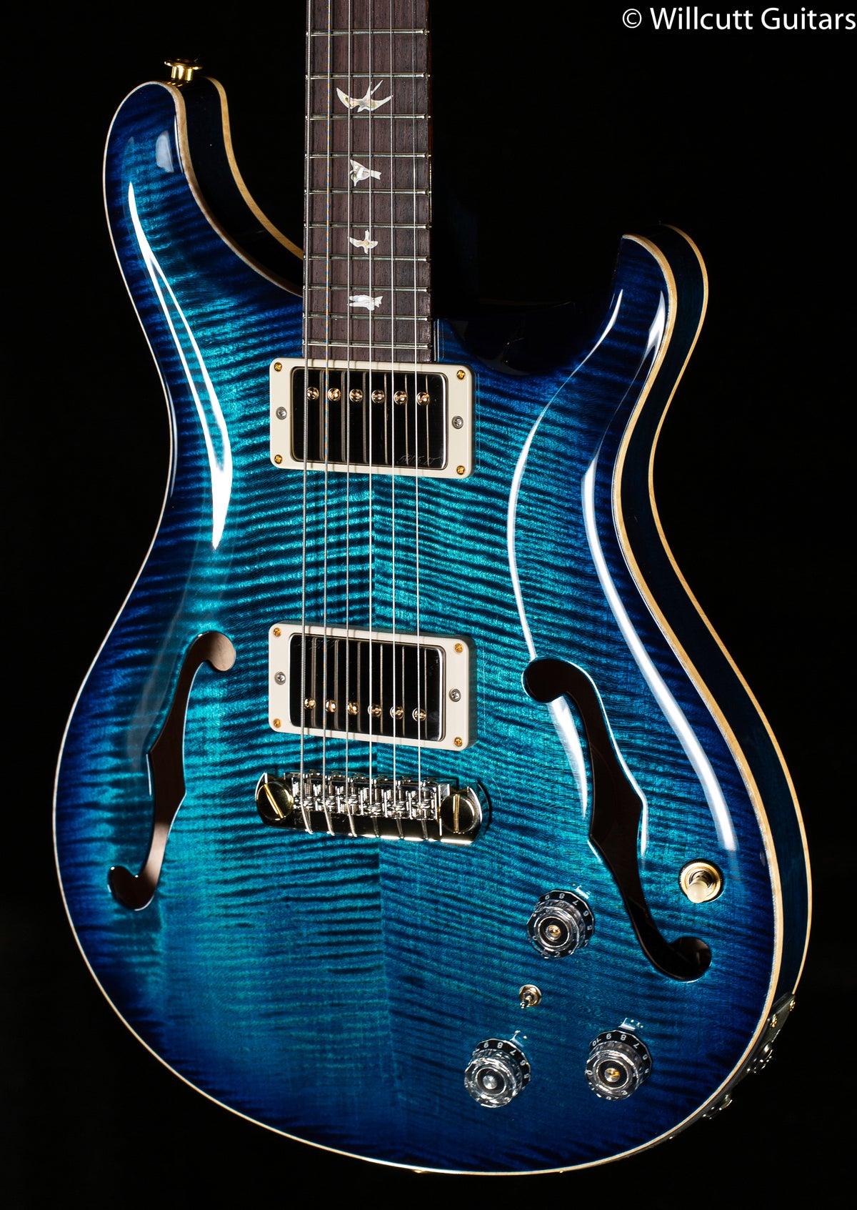 PRS Hollowbody II Piezo Cobalt Blue 10 Top